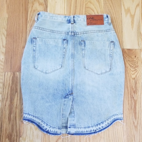 One teaspoon denim skirt - Picture 2 of 4